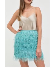 Spódnica spódnica kolor turkusowy mini prosta - Answear.com Twinset