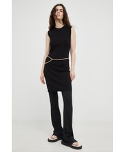 Sukienka sukienka kolor czarny mini dopasowana - Answear.com Gestuz