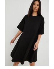 Sukienka sukienka kolor czarny mini rozkloszowana - Answear.com Gestuz