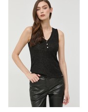 Bluzka top damski kolor czarny - Answear.com Morgan