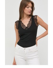 Bluzka top damska kolor czarny - Answear.com Morgan
