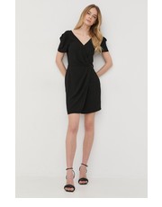 Sukienka sukienka kolor czarny mini prosta - Answear.com Morgan
