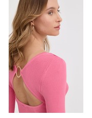 Sweter sweter damski kolor różowy lekki - Answear.com Morgan