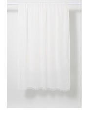 Szalik szal damski kolor biały z aplikacją - Answear.com Morgan