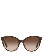 Okulary okulary przeciwsłoneczne damskie kolor brązowy - Answear.com Burberry