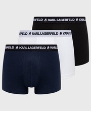 Bielizna męska bokserki męskie kolor biały - Answear.com Karl Lagerfeld