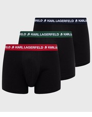 Bielizna męska bokserki (3-pack) męskie kolor czarny - Answear.com Karl Lagerfeld