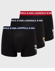 Bielizna męska bokserki (3-pack) męskie kolor czarny - Answear.com Karl Lagerfeld