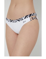 Strój kąpielowy figi kąpielowe kolor biały - Answear.com Karl Lagerfeld