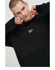 Bluza męska bluza bawełniana męska kolor czarny z aplikacją - Answear.com Reebok Classic