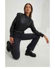 Koszula koszula damska kolor czarny regular z kołnierzykiem klasycznym - Answear.com Answear Lab