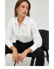 Koszula koszula damska kolor biały regular z kołnierzykiem klasycznym - Answear.com Answear Lab
