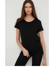 Bluzka t-shirt bawełniany kolor czarny - Answear.com Answear Lab