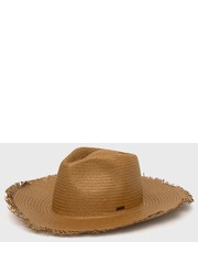 Kapelusz kapelusz kolor brązowy - Answear.com Brixton