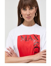 Bluzka MAX&Co. t-shirt bawełniany kolor biały - Answear.com Max&Co.