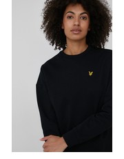 Bluza bluza damska kolor czarny gładka - Answear.com Lyle & Scott