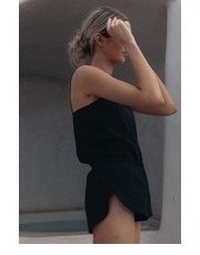 Piżama top piżamowy Saute kolor czarny bawełniana - Answear.com Muuv.