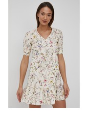 Sukienka sukienka bawełniana kolor beżowy mini rozkloszowana - Answear.com Pennyblack