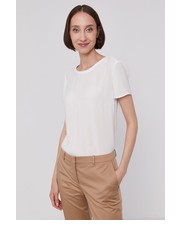 Bluzka T-shirt damski kolor biały - Answear.com Boss