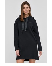 Sukienka Sukienka kolor czarny mini oversize - Answear.com Boss