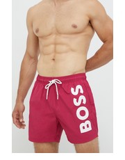 Strój kąpielowy szorty kąpielowe kolor fioletowy - Answear.com Boss