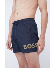 Strój kąpielowy szorty kąpielowe kolor granatowy - Answear.com Boss