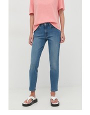 Jeansy jeansy damskie medium waist - Answear.com Boss