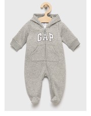 Kombinezon kombinezon niemowlęcy kolor szary - Answear.com Gap