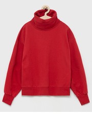Bluza bluza damska kolor czerwony gładka - Answear.com Gap