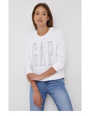 Bluza bluza damska kolor biały z nadrukiem - Answear.com Gap
