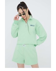 Bluza bluza GENUMA damska kolor zielony z nadrukiem - Answear.com Prosto