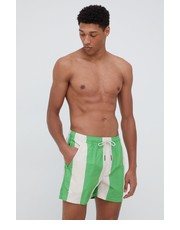 Strój kąpielowy szorty kąpielowe kolor beżowy - Answear.com Oas