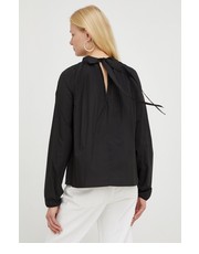 Bluzka bluzka damska kolor czarny gładka - Answear.com Red Valentino