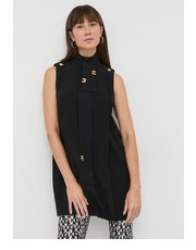 Sukienka sukienka kolor czarny mini prosta - Answear.com Elisabetta Franchi