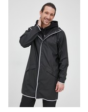 Kurtka kurtka 18540 Long Jacket Reflective kolor czarny przejściowa - Answear.com Rains