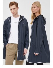 Kurtka kurtka przeciwdeszczowa 18540 Long Jacket Reflective kolor granatowy przejściowa - Answear.com Rains