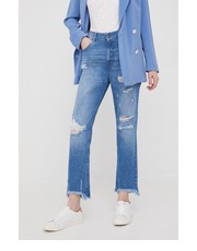 Jeansy jeansy damskie medium waist - Answear.com Sisley
