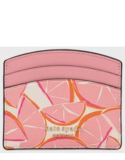 Portfel etui na karty damski kolor różowy - Answear.com Kate Spade