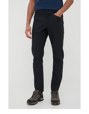 Spodnie męskie spodnie outdoorowe Iconiq męskie kolor czarny - Answear.com Peak Performance