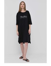Sukienka sukienka kolor czarny mini oversize - Answear.com Max Mara Leisure