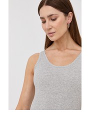 Bluzka top modelujący damski kolor szary - Answear.com Spanx