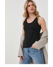 Bluzka top modelujący damski kolor czarny - Answear.com Spanx