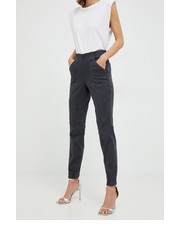 Spodnie spodnie damskie kolor szary - Answear.com Spanx