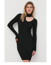 Sukienka MICHAEL Michael Kors sukienka kolor czarny mini dopasowana - Answear.com Michael Michael Kors