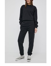 Spodnie spodnie dresowe bawełniane kolor czarny gładkie - Answear.com Arkk Copenhagen