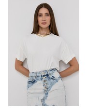 Bluzka t-shirt damski kolor biały - Answear.com Nissa