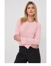 Bluzka bluzka damska kolor różowy gładka - Answear.com Nissa