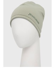 Czapka czapka Power Top kolor zielony z cienkiej dzianiny - Answear.com Houdini
