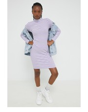 Sukienka sukienka kolor fioletowy mini dopasowana - Answear.com Jdy