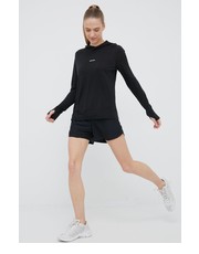 Bluza bluza sportowa Cool-Lite damska kolor czarny z kapturem gładka - Answear.com Icebreaker